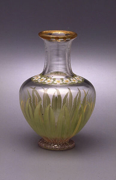 Well Spring Carafe, Lambeth, 1847. Creators: Richard Redgrave, Stangate Glass Works