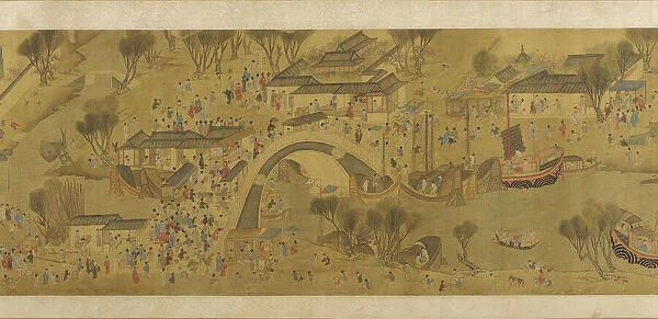 Spring Festival on the River, Qing dynasty, 18th century. Creator: Unknown