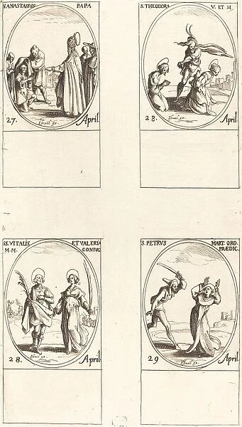 St. Anastasius; St. Theodora; Sts. Vitalis and Valeria; St. Peter Martyr