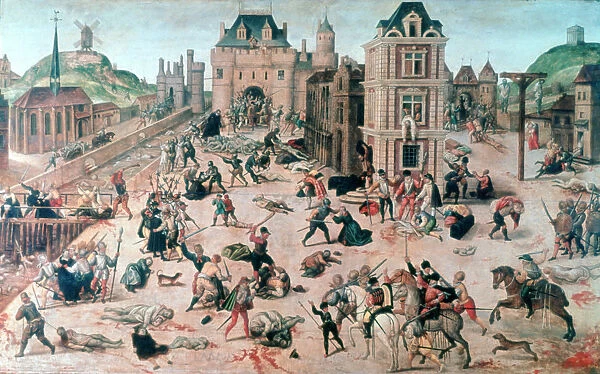 St Bartholomews Day Massacre, c1810-1870. Artist: Francois Dubois