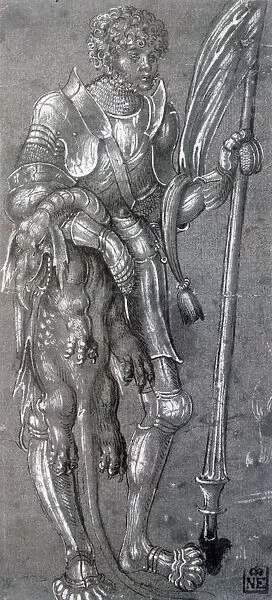 St George, c1504-1553. Artist: Lucas Cranach the Elder