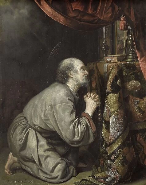 St. Jerome, 1676. Creator: Matthys Naiveu