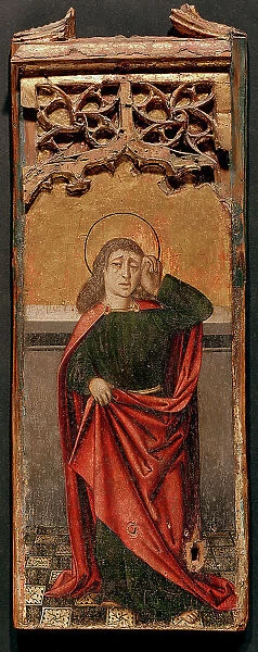 St John Mourning, 17th century. Creator: Unknown