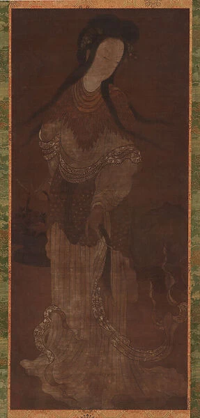 Standing Figure of a Female Immortal, Ming dynasty, 16th-17th century. Creator: Unknown