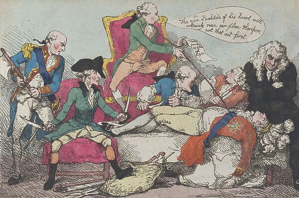 State Butchers, January 28, 1789. January 28, 1789. Creator: Thomas Rowlandson