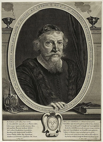 Stephanus Crachtius, n.d. Creator: Theodor Matham
