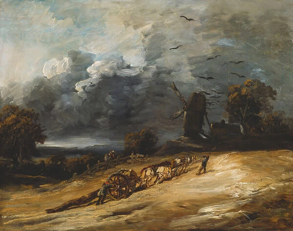 The Storm, 1814  /  30. Creator: Georges Michel