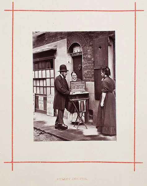Street Doctors, 1877. Creator: John Thomson