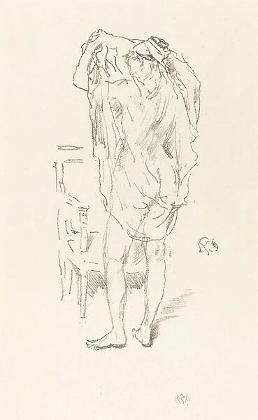 Study, 1894. Creator: James Abbott McNeill Whistler