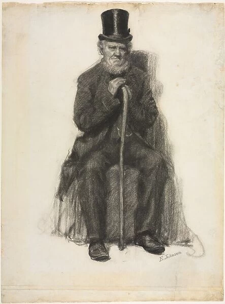 Study of an Old Man (Possibly a Study for Portrait of Peter Folger), c. 1886. Creator