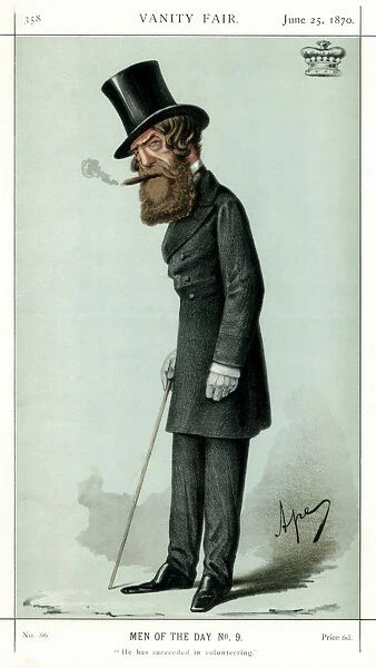 He has Succeeded in Volunteering, Viscount Ranelagh, 1870. Artist: Carlo Pellegrini