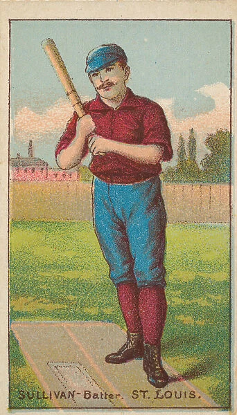 Sullivan, Batter, St. Louis, from the Gold Coin series (N284