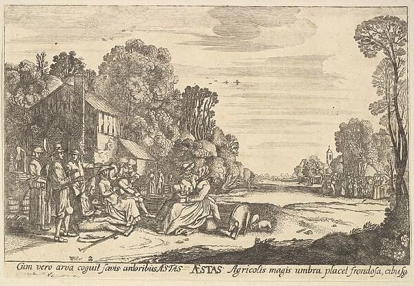 Summer, 1629. Creator: Wenceslaus Hollar