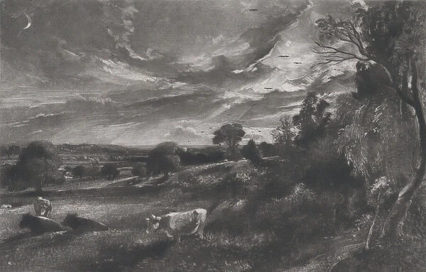 Summer Evening, 1831. Creator: David Lucas