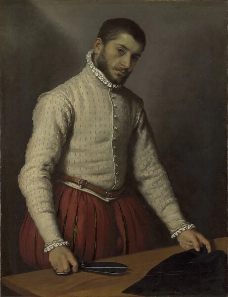 The Tailor (Il Tagliapanni), c. 1565. Artist: Moroni, Giovan Battista (1520  /  25-1578)