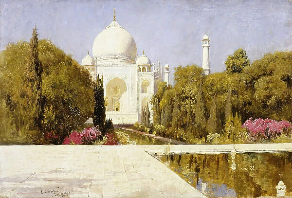 The Taj Mahal, 1883. Creator: Edwin Lord Weeks