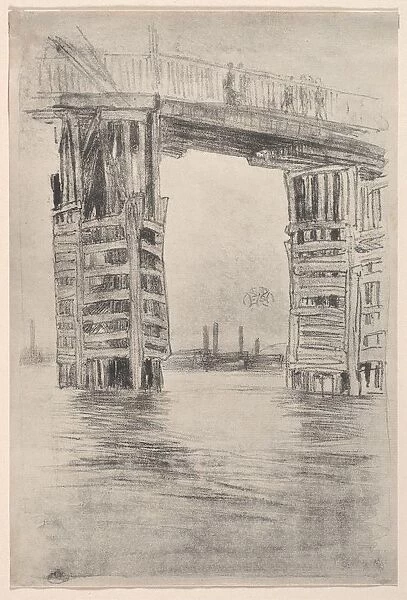 The Tall Bridge, 1878. Creator: James McNeill Whistler (American, 1834-1903)