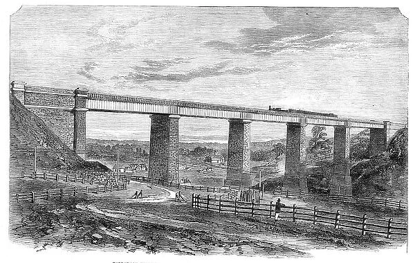 Tarradale Viaduct, on the Melbourne and Sandhurst Railway, Australia, 1864. Creator: Unknown
