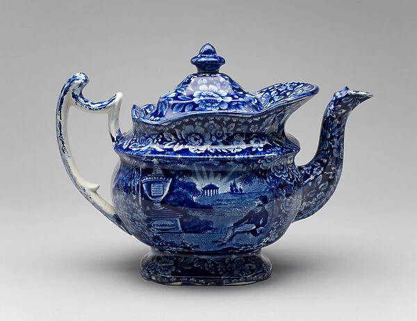 Teapot, 1825  /  30. Creator: Enoch Wood & Sons