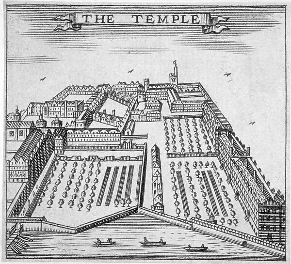 Temple, City of London, 1750. Artist