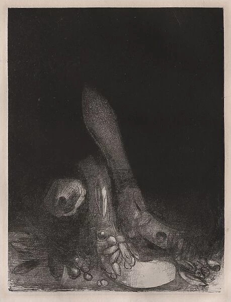 The Temptation of St. Anthony: Flowers Fall and the Head of a Python Appears, 1896