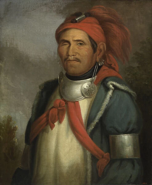 Tenskwatawa, c. 1830-1833. Creator: Henry Inman