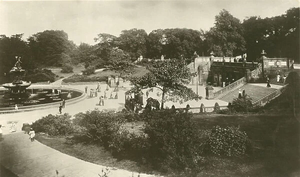 The Terrace and Fountain, Central Park, New York