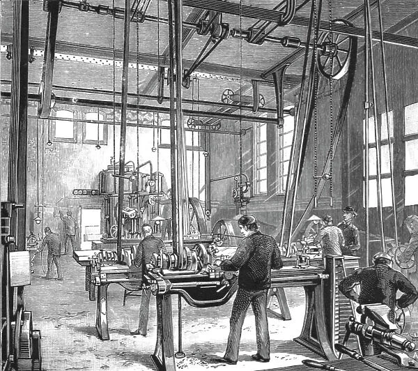 'The Walker Engineering Laboratories at Liverpool; The Main Laboratory (Looking Northwest), Showing Creator: Unknown