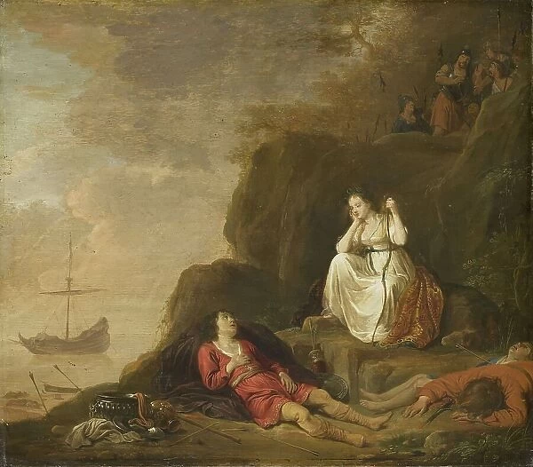 Theagenes and Chariclea, 1625-1640. Creator: Daniel Thivart