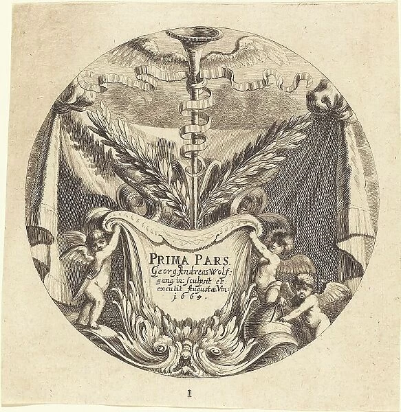 Title Page, 1665. Creator: Georg Andreas Wolfgang