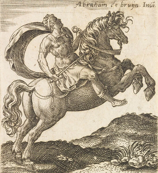 Titus Vespasianus from Twelve Caesars on Horseback, ca. 1565-1587. ca. 1565-1587