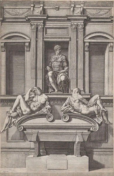 The Tomb of Giuliano de Medici from The Tombs of the Medici, 1570