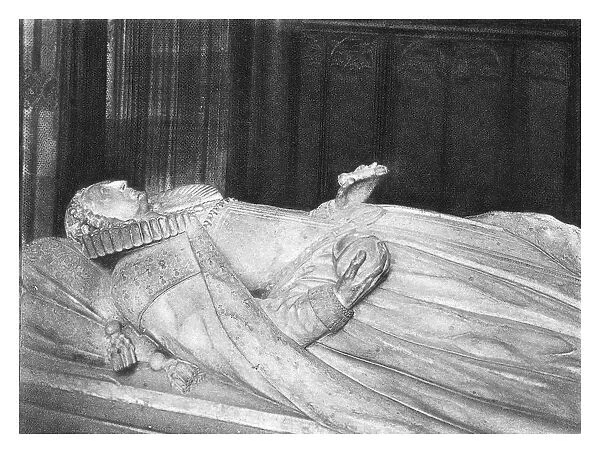 Tomb of Queen Elizabeth I, Westminster Abbey, (1896)