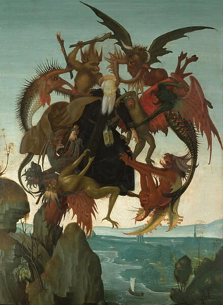 The Torment of Saint Anthony. Artist: Buonarroti, Michelangelo (1475-1564)