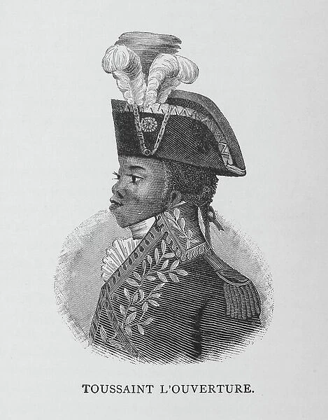 Toussaint L'Ouverture, 1887. Creator: Unknown