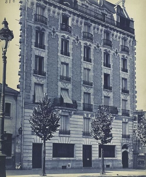 Townhouse Facade, c. 1900. Creator: Unidentified Photographer