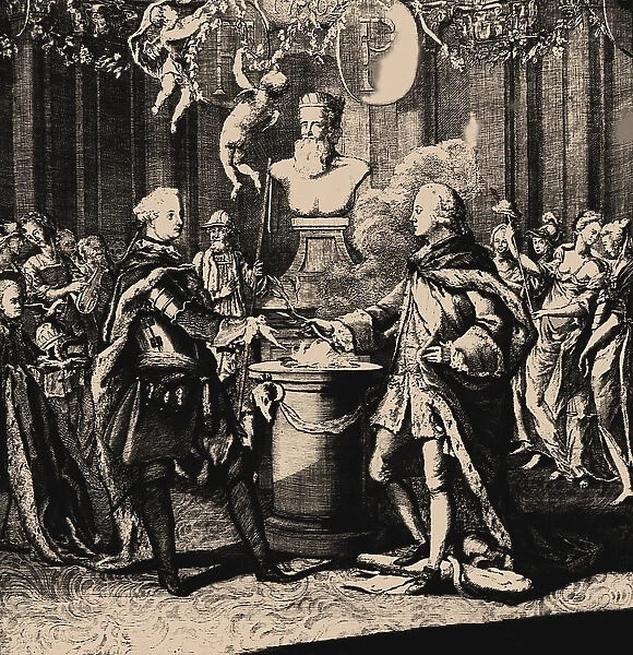 Treaty of Saint Petersburg, 1762. Alliance between King Frederick II the Great and Emperor Peter III
