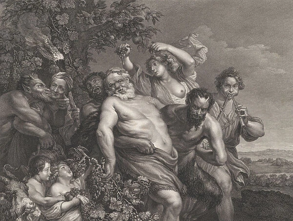 The Triumph of Silenus, 1775-78. 1775-78. Creator: Nicolas de Launay