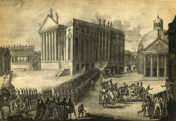 Triumphant entry of the French into the city of Berlin, 27 October 1806, (1921). Creator