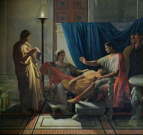 Tu Marcellus Eris... (Virgil reading the Aeneid), after 1811