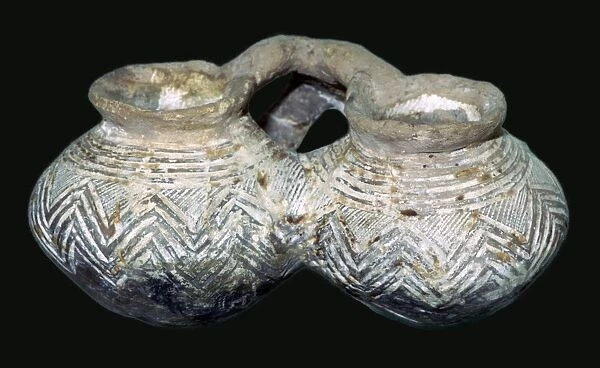 Twin beaker from Malta. 21st century BC
