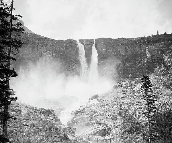 Twin Falls, Yoho Valley, Canada, between 1900 and 1910. Creator: Unknown