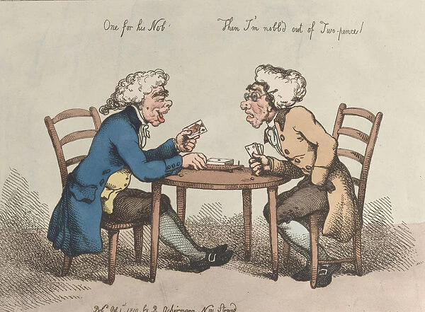 Twopenny Cribbage, [October 1, 1799], reissued 1810. [October 1, 1799], reissued 1810