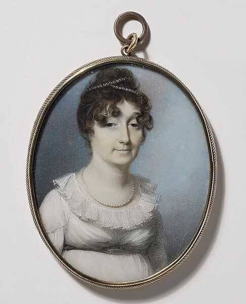 Unknown woman, c18th century. Creator: George Engleheart
