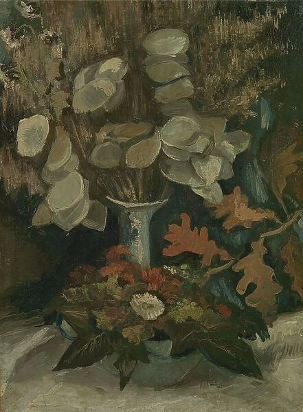 Vase with Honesty, 1884. Creator: Gogh, Vincent, van (1853-1890)