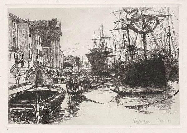 Venice, 1880. Creator: Otto H. Bacher (American, 1856-1909)