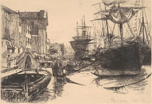 Venice, 1880. Creator: Otto Henry Bacher