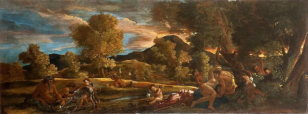 Venus and Adonis, c. 1625-1626. Creator: Poussin, Nicolas (1594-1665)
