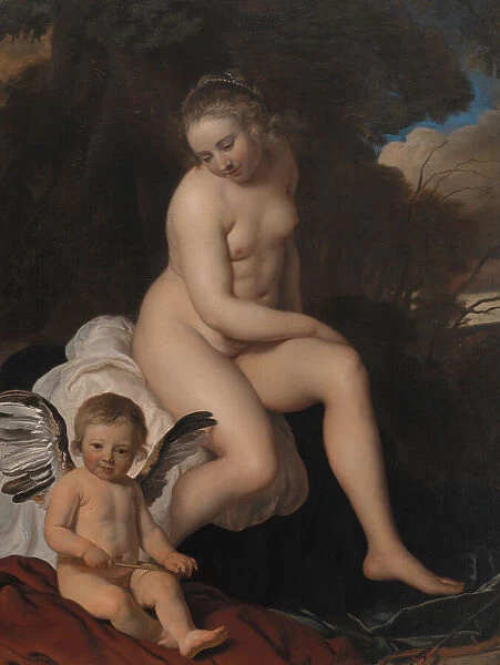 Venus and Cupid, 1628-1670. Creators: Jacob van Loo, Bartholomeus van der Helst