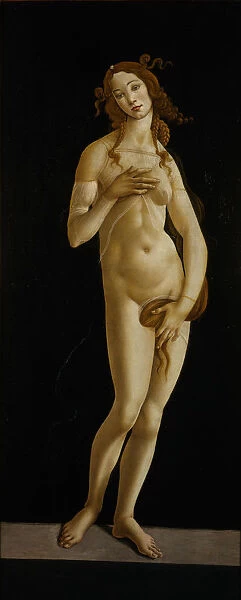 Venus Pudica, ca 1485-1490. Creator: Botticelli, Sandro (1445-1510)